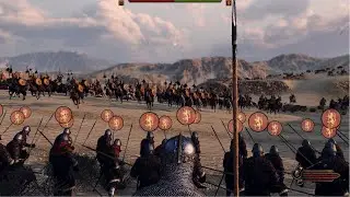 Epic battle pikes vs head on charging cavalry