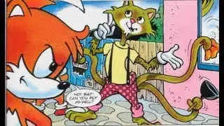 Tails Outmatched by a Cat With 3 TAILS!