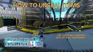 [PSO: Blue Burst] The Sealed Items