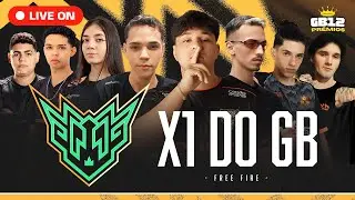 X1 DO GB12 - SEGUNDA EDIÇÃO! FOSTER, DEUSA, LDZIN, JOTAV, FLUPY - FREE FIRE AO VIVO!!
