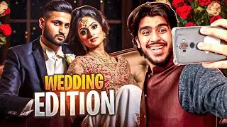 Taking Selfies with Strangers in Wedding!!