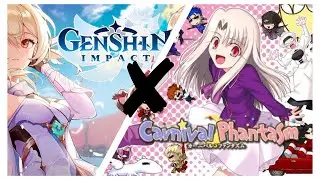if genshin impact was an anime   'Carnival Phantasm'