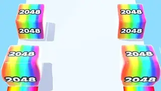 Jelly Run 2048 Gameplay Walkthrough All Levels iOS, Android