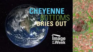 Cheyenne Bottoms Dries Out (Image of the Week)