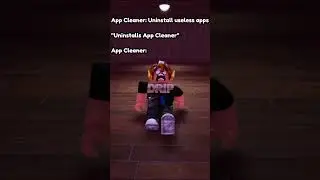 Roblox Deleting Junk Apps...... 