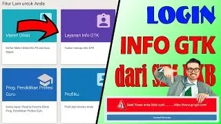 BEGINI CARANYA, BERHASIL LOGIN INFO GTK 2018 DARI AKUN SIM PKB