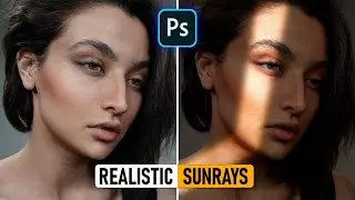 Create REALISTIC Sun Rays on Face with Photoshop!