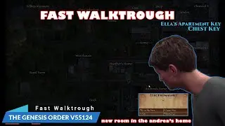 The Genesis Order V55124 Fast Walkthrough -  Adrea's pages new room andrea's home android pc 