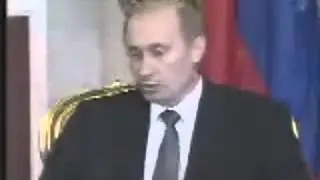 Э. Шеварднадзе и В. Путин. 2001