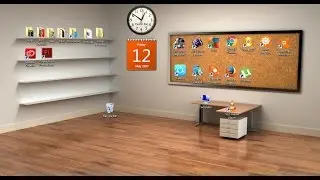 How to customize desktop in windows 7