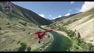 MSFS 2020 Idaho Mail Run Bush Flying