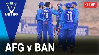 Live | Afghanistan vs Bangladesh | Match 01 | ODI Series | ACB | 311K