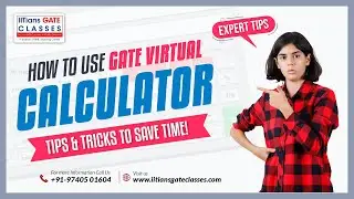 How to use virtual calculator in GATE Exam | Useful options in virtual calculator | GATE Coaching