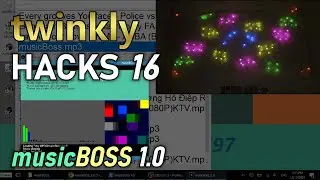 Effects on Music Spectrum - Twinkly light Hacks 16