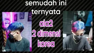 CAT RAMBUT ALA KPOP KOREA  simak prosesnya