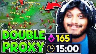 The Story of how I hit 12 CS per minute with Double Proxy Singed... (NEW RECORD)