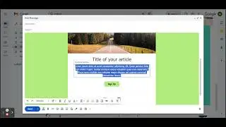 Gmail Layout || Gmail Template || Gmail Mail Merge