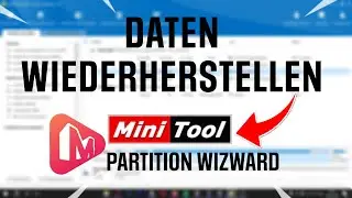 Gelöschte/Verlorene Daten WIEDERHERSTELLEN Windows Tutorial | Minitool Partition Wizard