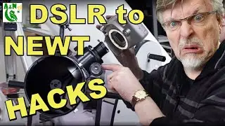 Attaching a DSLR camera to your Newtonian Telescope