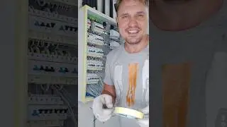 Лайфхак при сборке щита #электромонтаж #сборкащита