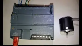 S7 1200 PLC with INCREMENTAL ENCODER