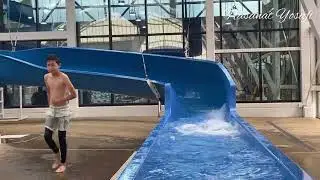 Swimming at the Elizabeth Aquadome  