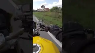 Przestraszylem się, że będzie rów 😨.#poland #motory #motocyklistka #motocyklista #bikergirls