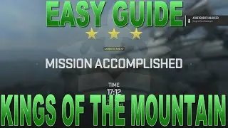 Kings Of The Mountain Spec Ops 3 Stars Trophy Easy Achievement Guide - Modern Warfare II (2022)