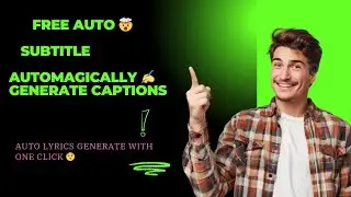 how to generate auto caption free 🔥⚡ without no watermark 🔥 ll free Auto generate caption 🤯 #video