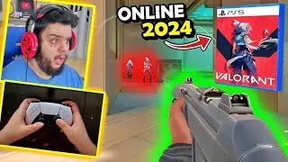 Jogando VALORANT no PS5 em 2024! (GamePlay Multiplayer Teste)