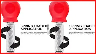 NEIKO 02638A 5-Inch Automatic Center Hole Punch, Adjustable Impact Spring-Loaded Puncher Tool