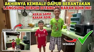 AKHIRNYA KEMBALI! Dapur Berantakan Langsung Bersih Ditangan Kakak Adik Ini!
