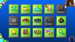 Geometry Dash 2.2 | Probando el primer nivel con rate!