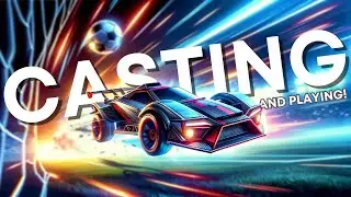 RLCS Casting while PLAYING in solo queue be like... | Rocket League