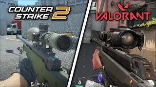 How Similar Are Both These Games? (Valorant vs CS2)