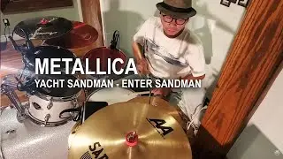 Yacht Rock Sandman - Enter Sandman - Metallica - AI - Drum Cover