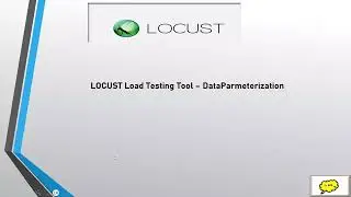 Locust performance testing tool - parameterization script