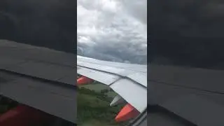 Takeoff from Manchester Airport