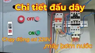 On Off push button start for 1 phase motor