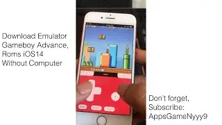 How to Play Emulator Gameboy Advances on iPhone iPad iOS 14 without jailbreak and computer