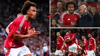 Joshua Zirkzee Late Goal | Manchester United vs Fulham | Premier League