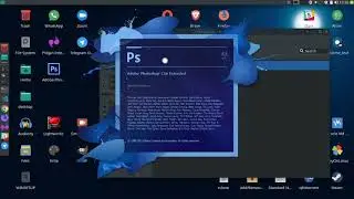 Manjaro XFCE photoshop install