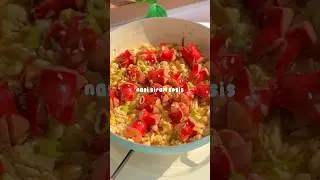resep nasi siram sosis!