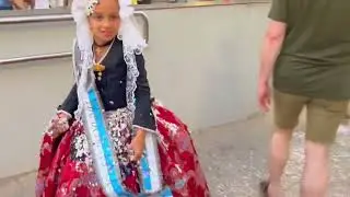 Как отмечают день города испанцы.  Аликанте. Июнь. 2023./Spain, Alicante, June 2023.