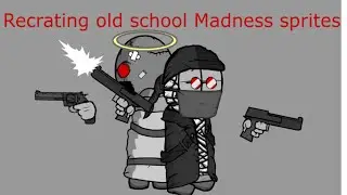 Creating Madness combat Sprites 2# Remaking oldschool krinkles sprites