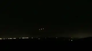 UFO sitting over SoCal and Mexico Border.