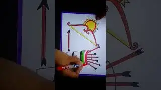 Dussehra Drawing | Happy Dussehra | Vijaya Dashami Drawing | Dussehra Poster | Dussehra Easy Drawing