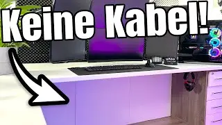 Das beste KABELMANAGEMENT! Clean und Praktisch für deinen Schreibtisch
