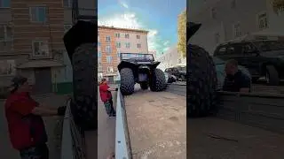 Отправка семейного вездехода. Бирюк Бро с дополнительной лавкой, для пассажиров.