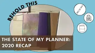 The State of My Planner: 2020 Recap